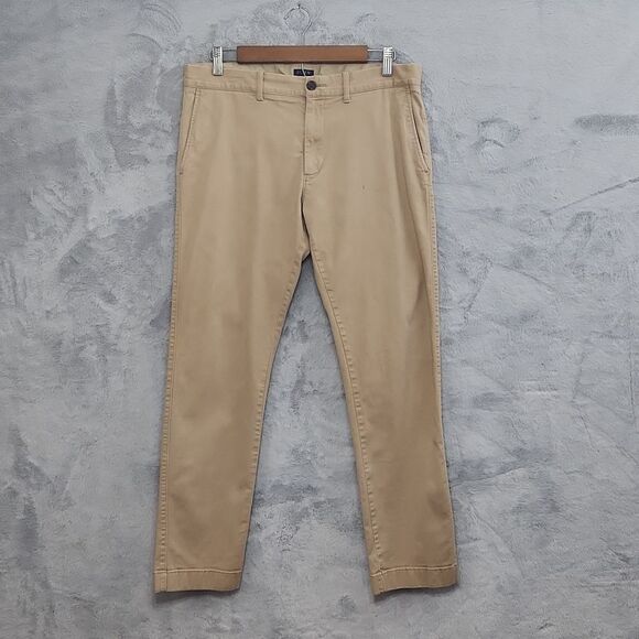 J.Crew Flex slim khaki pants - Picture 1 of 10